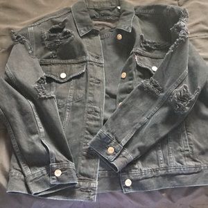 Levi’s super massive black hole trucker jacket